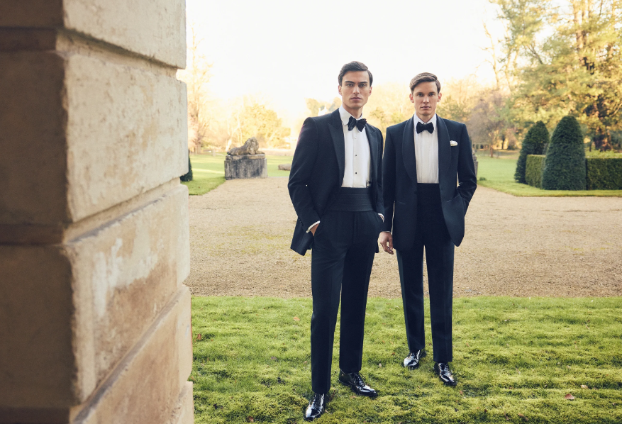 Black tuxedo with bow tie inspiration